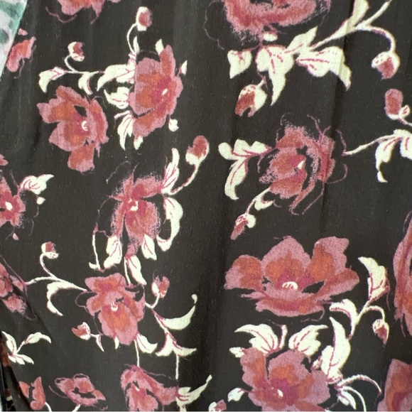 Free People Womens Sheila Floral Jumpsuit Romper Long Sleeve Lightweight Medium‎ - Picture 7 of 16